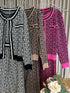 Ladies Winter Cardigan,Camisole With Trousers Sets